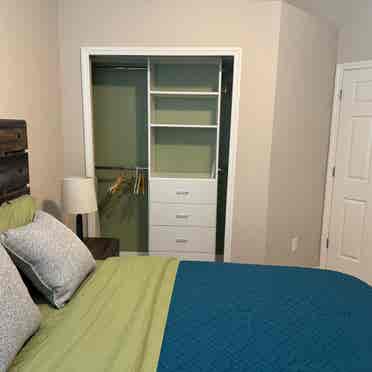 Fully furnished clean room for rent