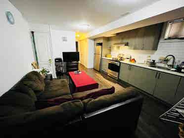 Furnished basement for 3 months