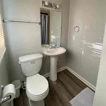 Private room with en-suite bathroom