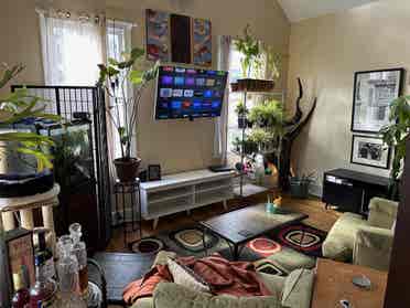 Light-filled DnTown.  2 bath