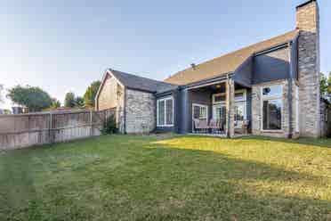 Central home with walking trail