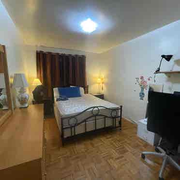 1 furnished bedroom available