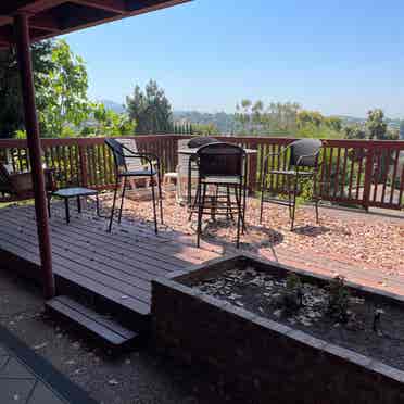 Room in shared house with view