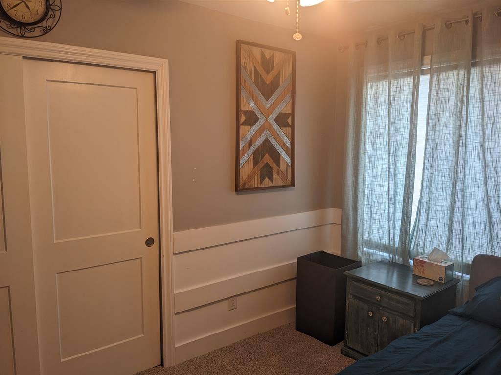 Furnished Bedroom w/ Shared Bath