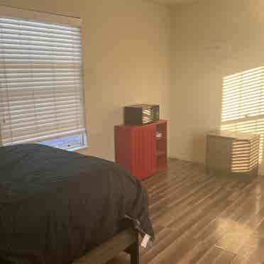 Large furnished room ready now!