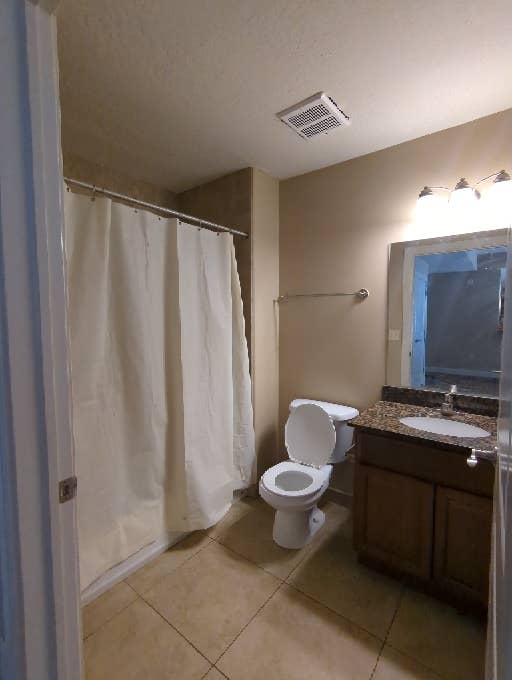 Female private bedroom/bathroom