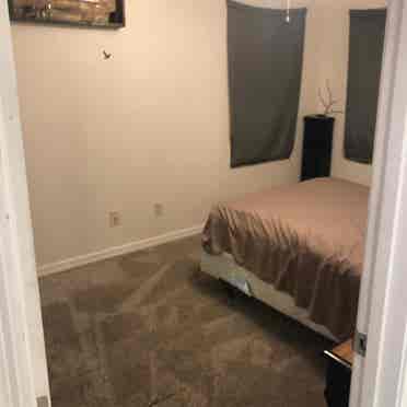 1 bedroom/shared house