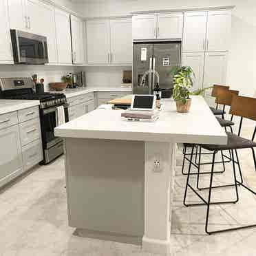 Room in clean new construction home