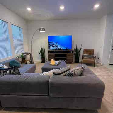 Room in clean new construction home