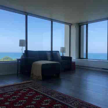 Master Bedroom with Lake Views