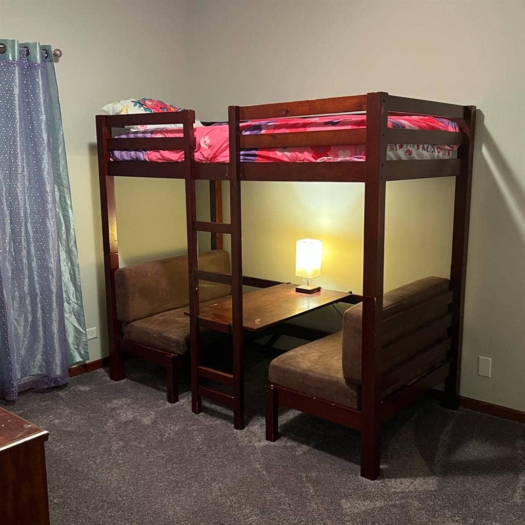 Bunk bed room can be changed