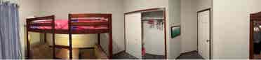 Med-Large Bedrm with double closets