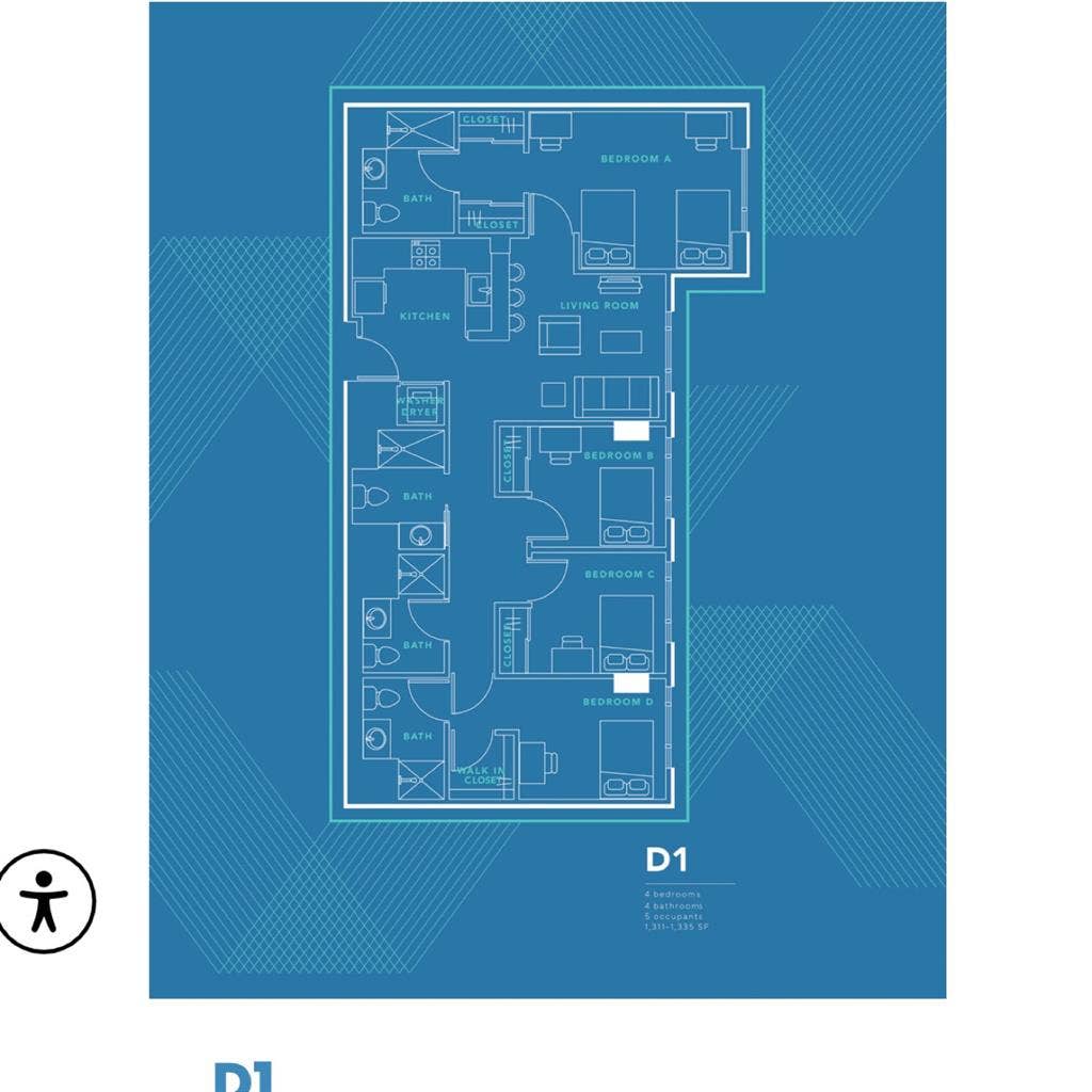 Sublease private bedroom