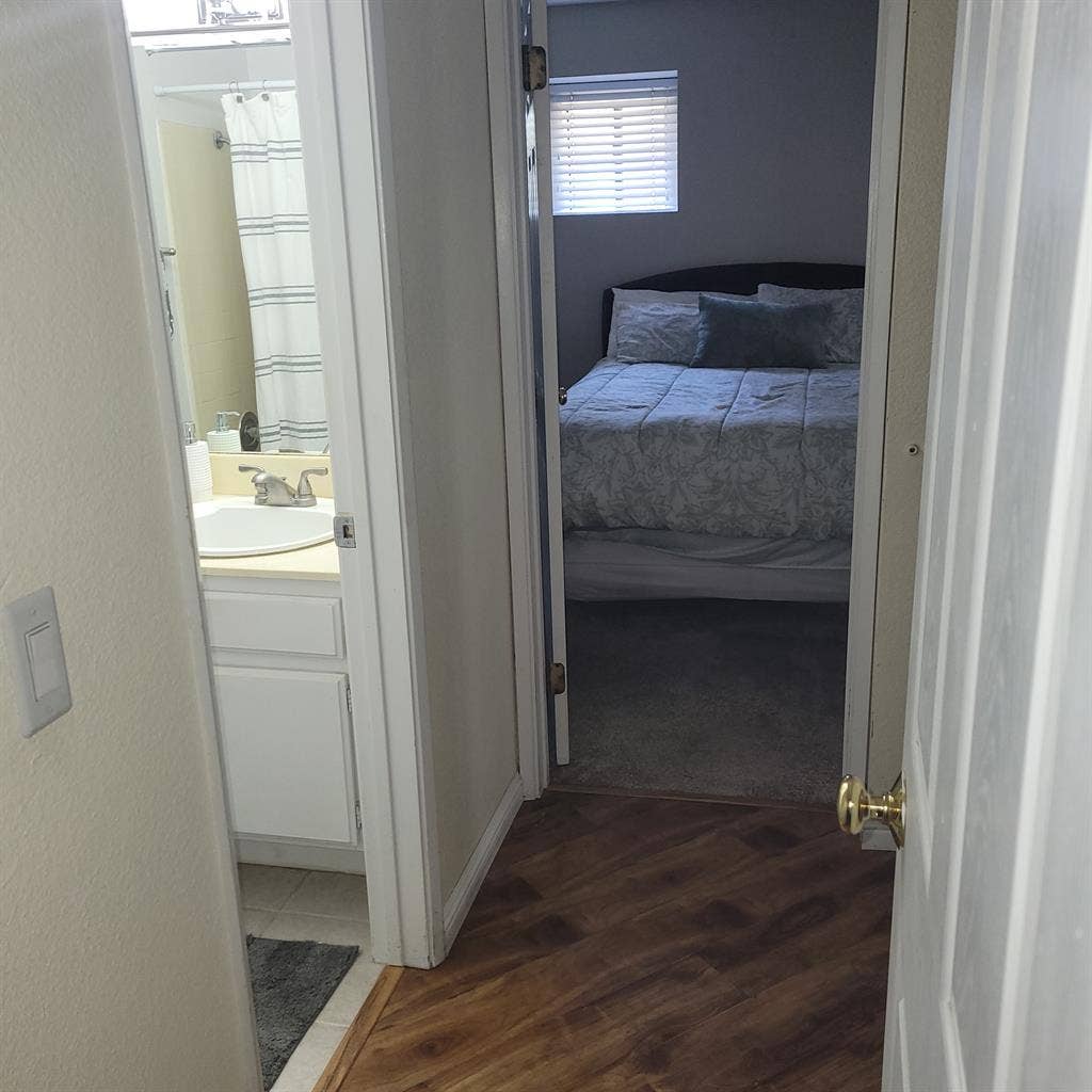 Private Master Bedroom and Bathroom