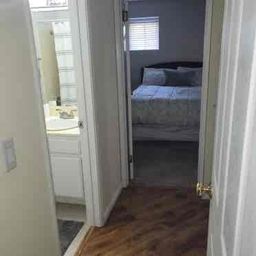 Private Master Bedroom and Bathroom