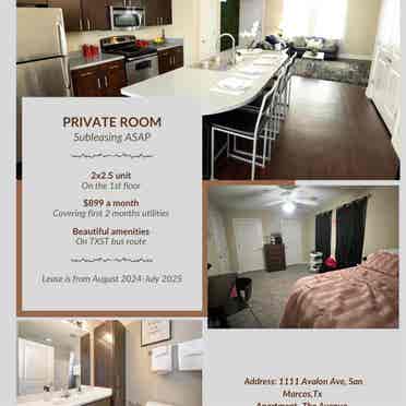 RENTING PRIVATE ROOM!!