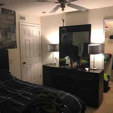 Fully furnished room with utilities