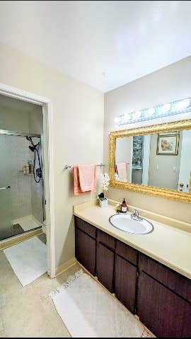 Large bd private ba furnished condo