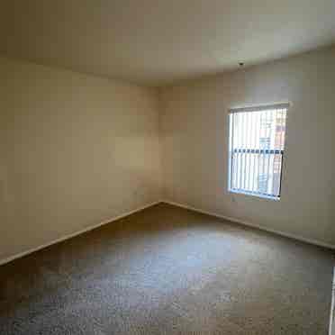 Master bedroom with private bathroo