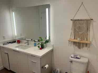 Room/bath in bright 7th flr apart