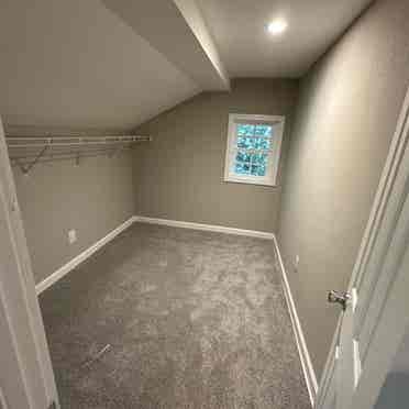 Room with Walk-in Closet