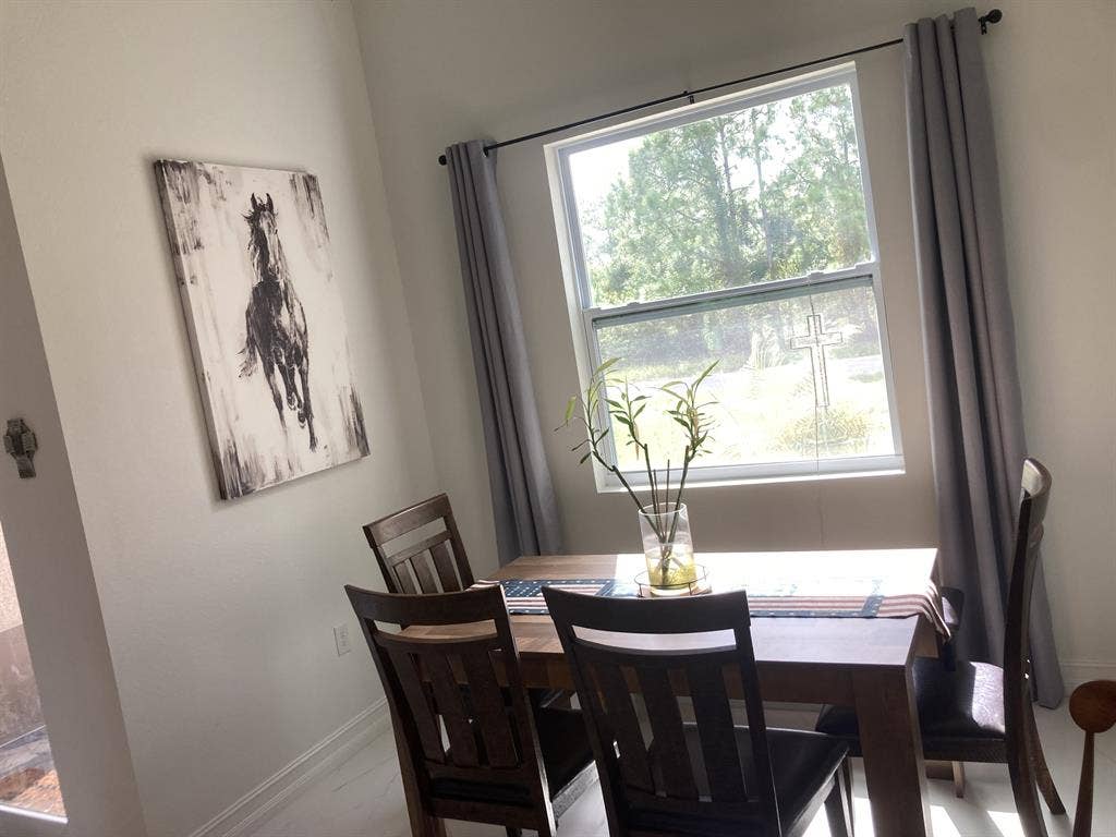 New Home with 2 furnished rooms