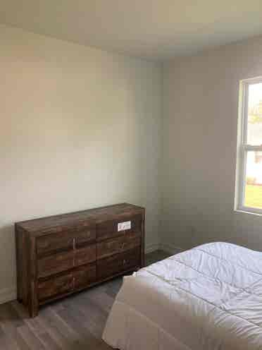 New Home with 2 furnished rooms