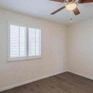 Private bedroom with shared bath