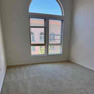 Master bedroom at luxury apartments