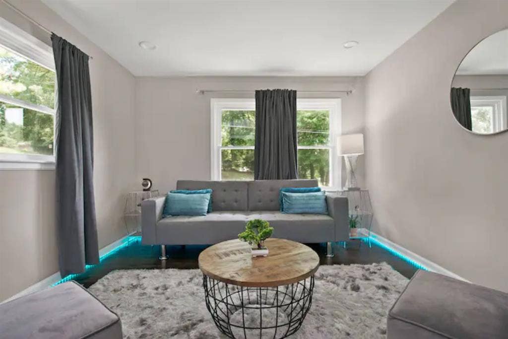 Private Bed and Bathroom