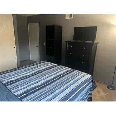 Fully furnished bedroom for rent