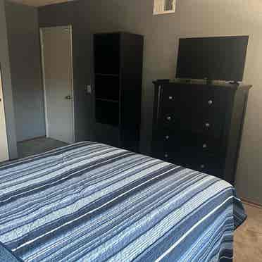 Fully furnished bedroom for rent