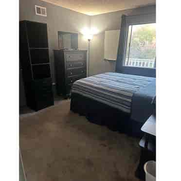 Fully furnished bedroom for rent