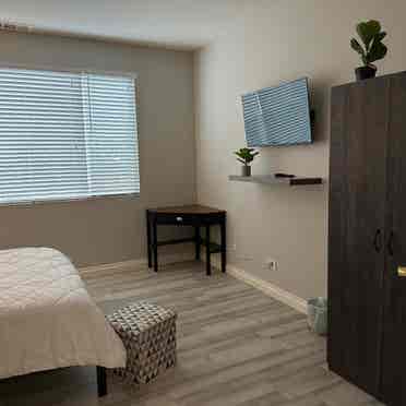 Private furnished room for rent