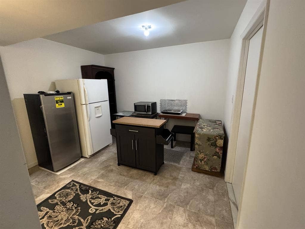 Two rooms available in basement