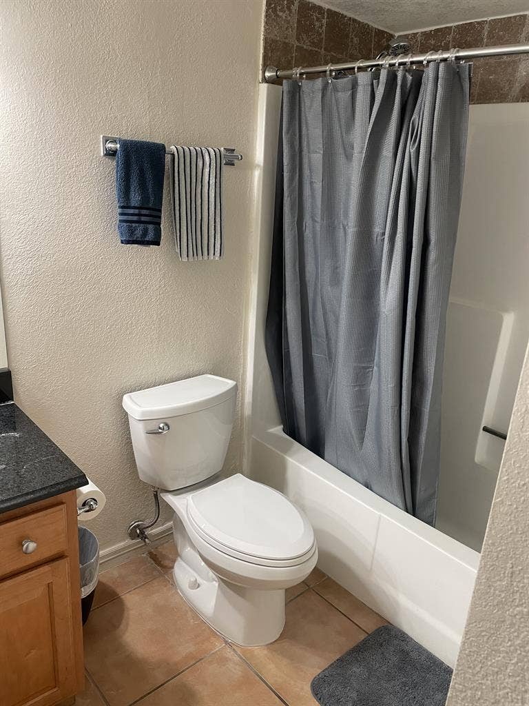 Spare room and bathroom