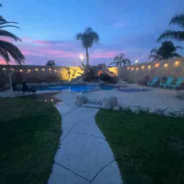 Eastvale- Master suite in pool home