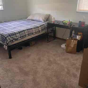 Room available in a 3 bedroom home.