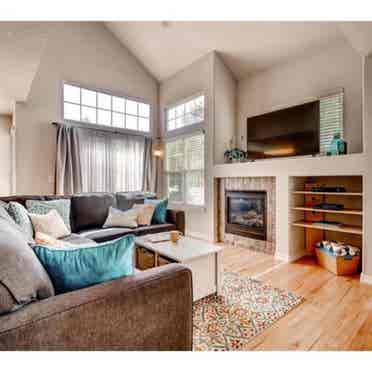 Master bedroom in quiet area