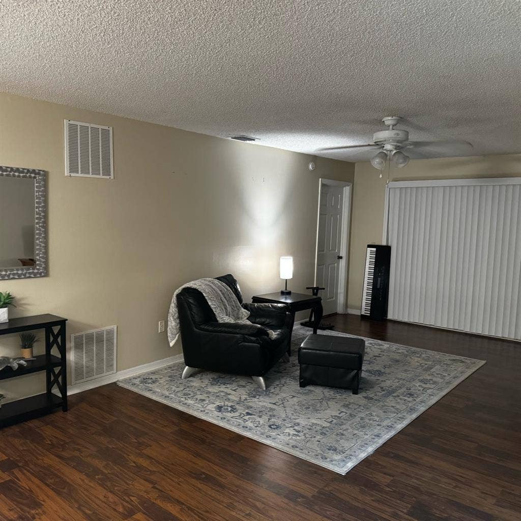 Bedroom and bath in Longwood