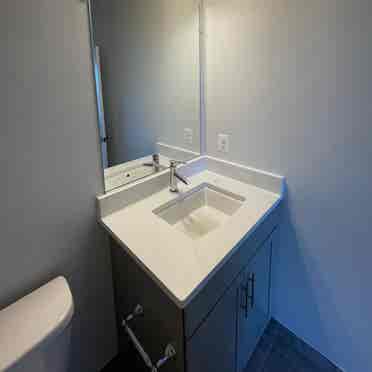 1 bedroom with private bathroom