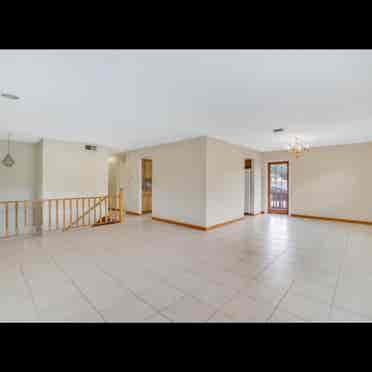 Master bedroom/ private bathroom