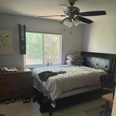 Bedroom and private bathroom