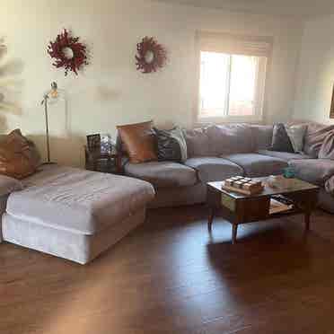 Large furnished bedroom for rent