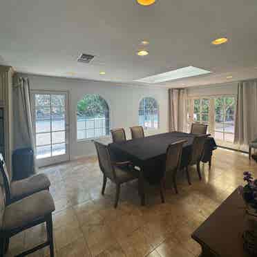 Room in modern ranch-style home