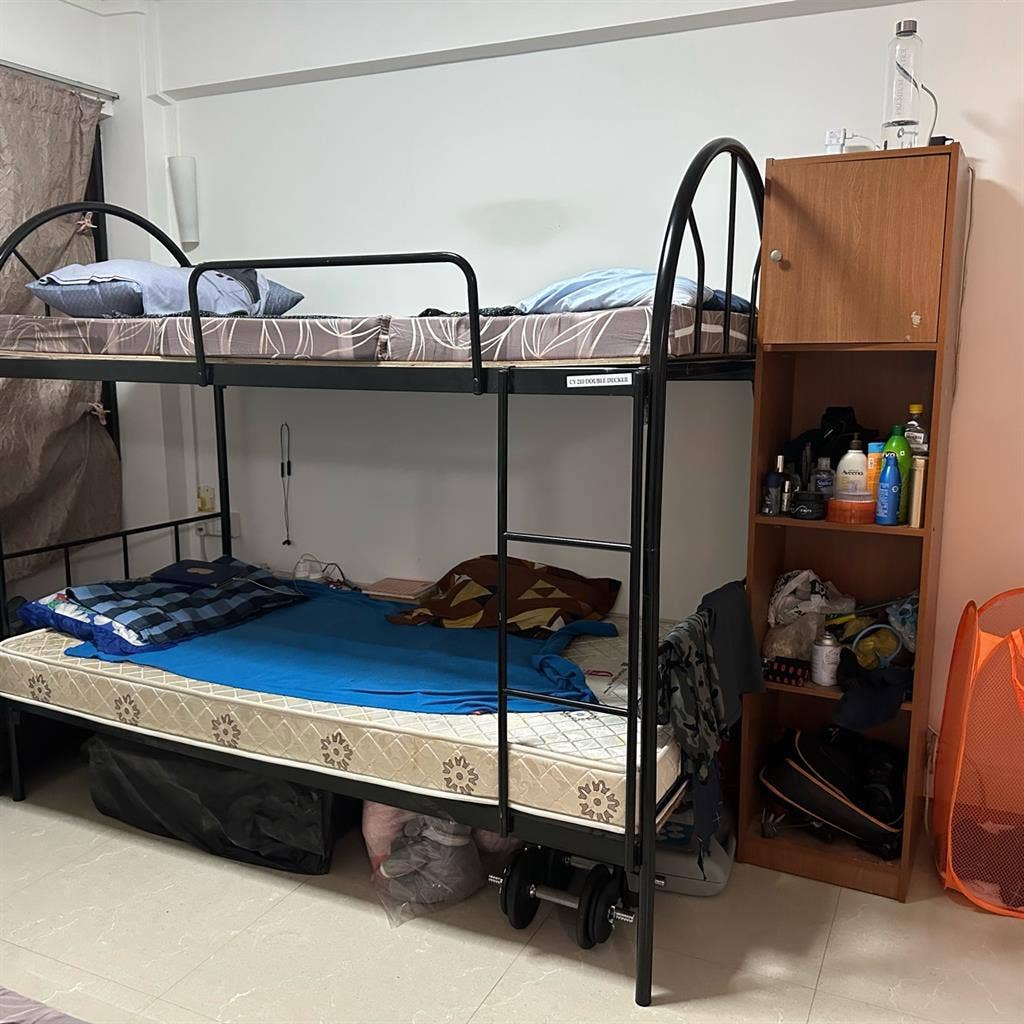 Upper decker bed available