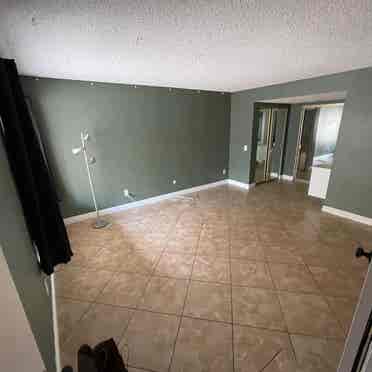 Master bedroom with bathroom