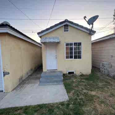 Small 2 bedroom rear home .