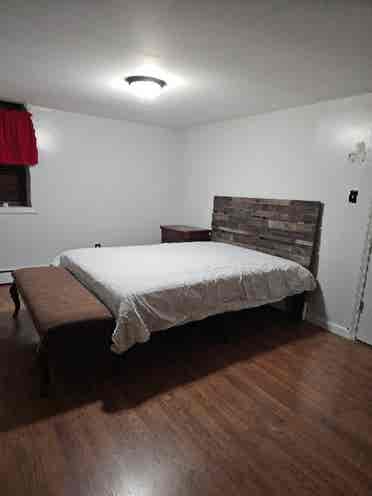 Large Furnished Bedroom for rent.