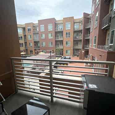 Entire apartment with balcony